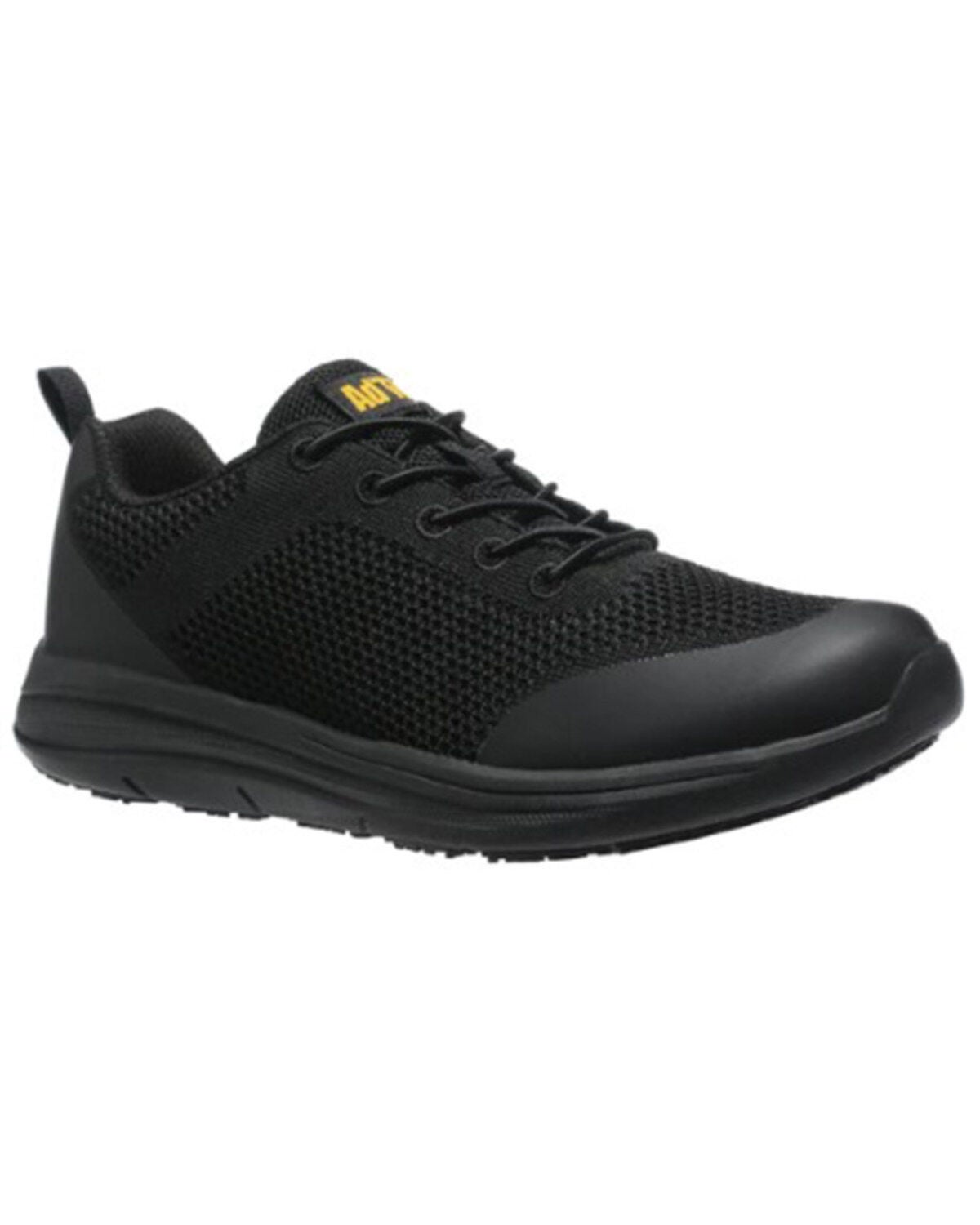 AdTec Men's Light Weight Work Shoes - Round Toe, Black, hi-res