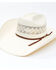 American Hat Co Men's Chocolate Band Rancher Western Straw Hat , No Color, hi-res