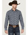 Image #1 - Cody James Men's Refresh Paisley Print Long Sleeve Snap Western Shirt, Red, hi-res