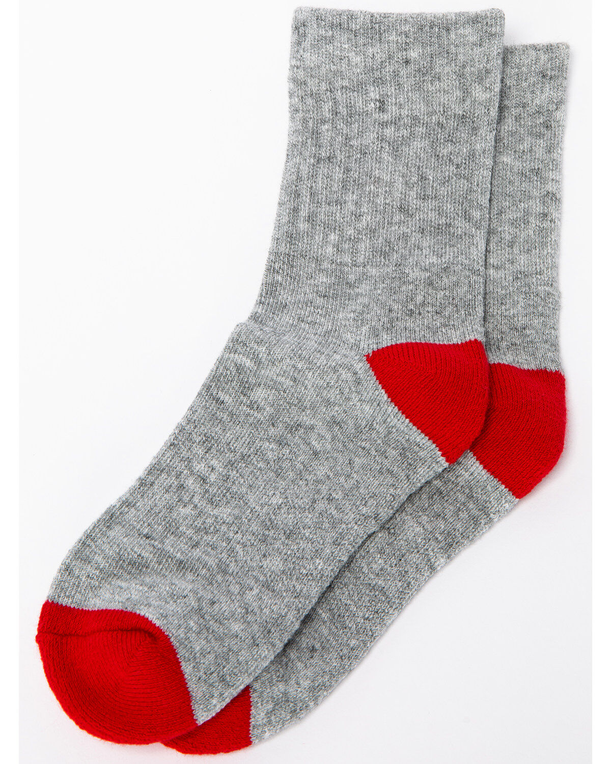 Image #1 - Cody James Boys' Crew Socks, Heather Grey, hi-res