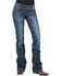 Stetson Women's Hollywood Bootcut Jeans, Blue, hi-res
