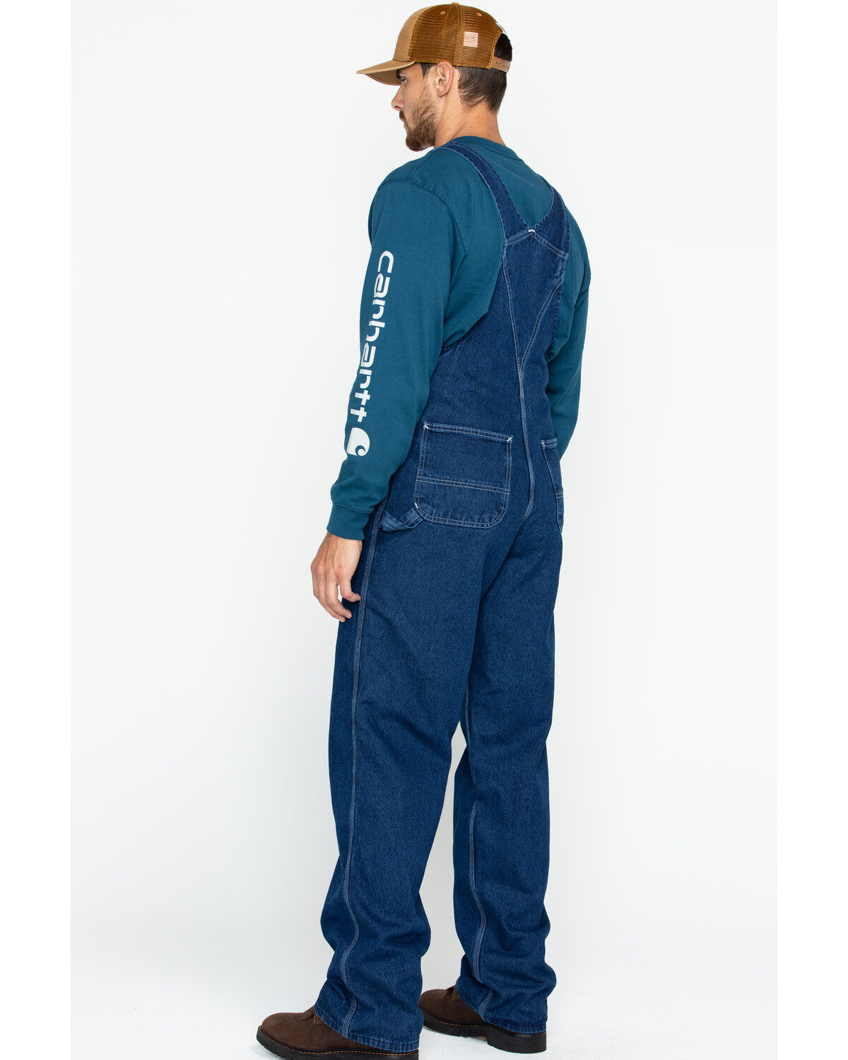 carhartt men's denim bib overalls