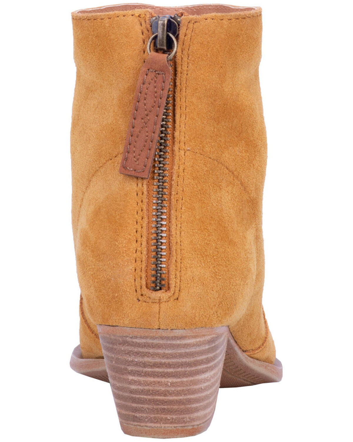 mustard booties