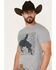 Image #2 - RANK 45® Men's Repeat Short Sleeve Graphic T-Shirt, , hi-res