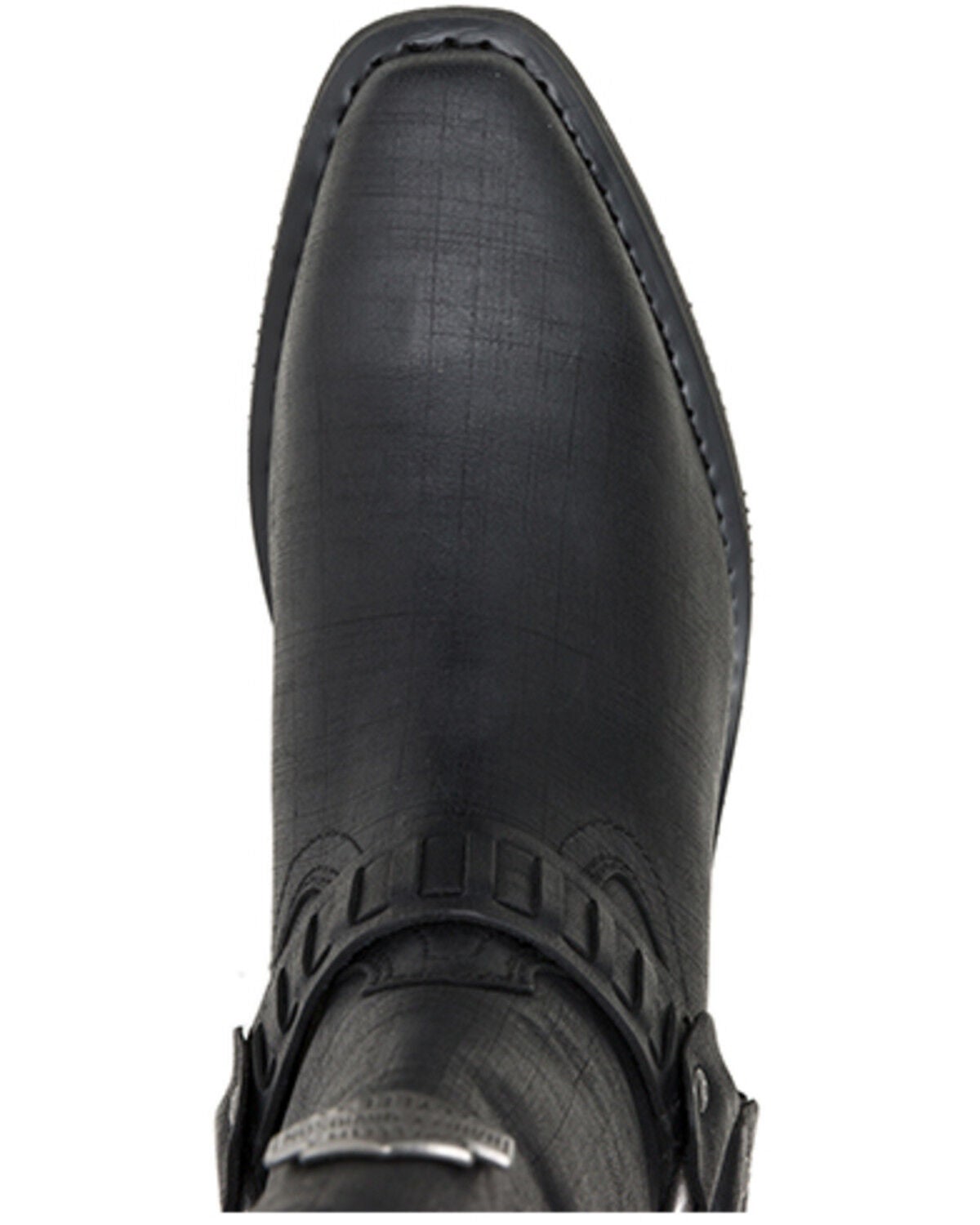 Image #6 - Harley Davidson Men's Pecos Motorcycle Boots - Square Toe, Black, hi-res