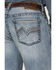 Image #4 - Cody James Men's Nashville Stretch Stackable Straight Jeans, Light Medium Wash, hi-res