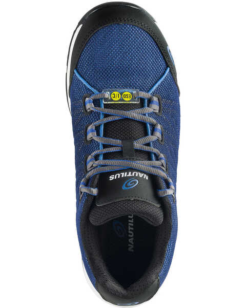 Image #6 - Nautilus Men's Blue Accelerator Work Shoes - Composite Toe, , hi-res
