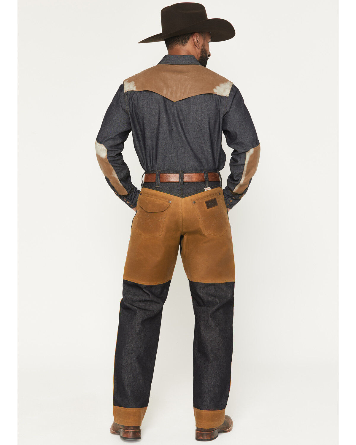 Image #3 - Wrangler X Filson Men's Wild Adventure Relaxed Straight Denim Jeans, Dark Wash, hi-res