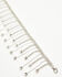 Image #3 - Boot Barn Women's Rhinestone Studded Fringe Boot Jewelry, Silver, hi-res