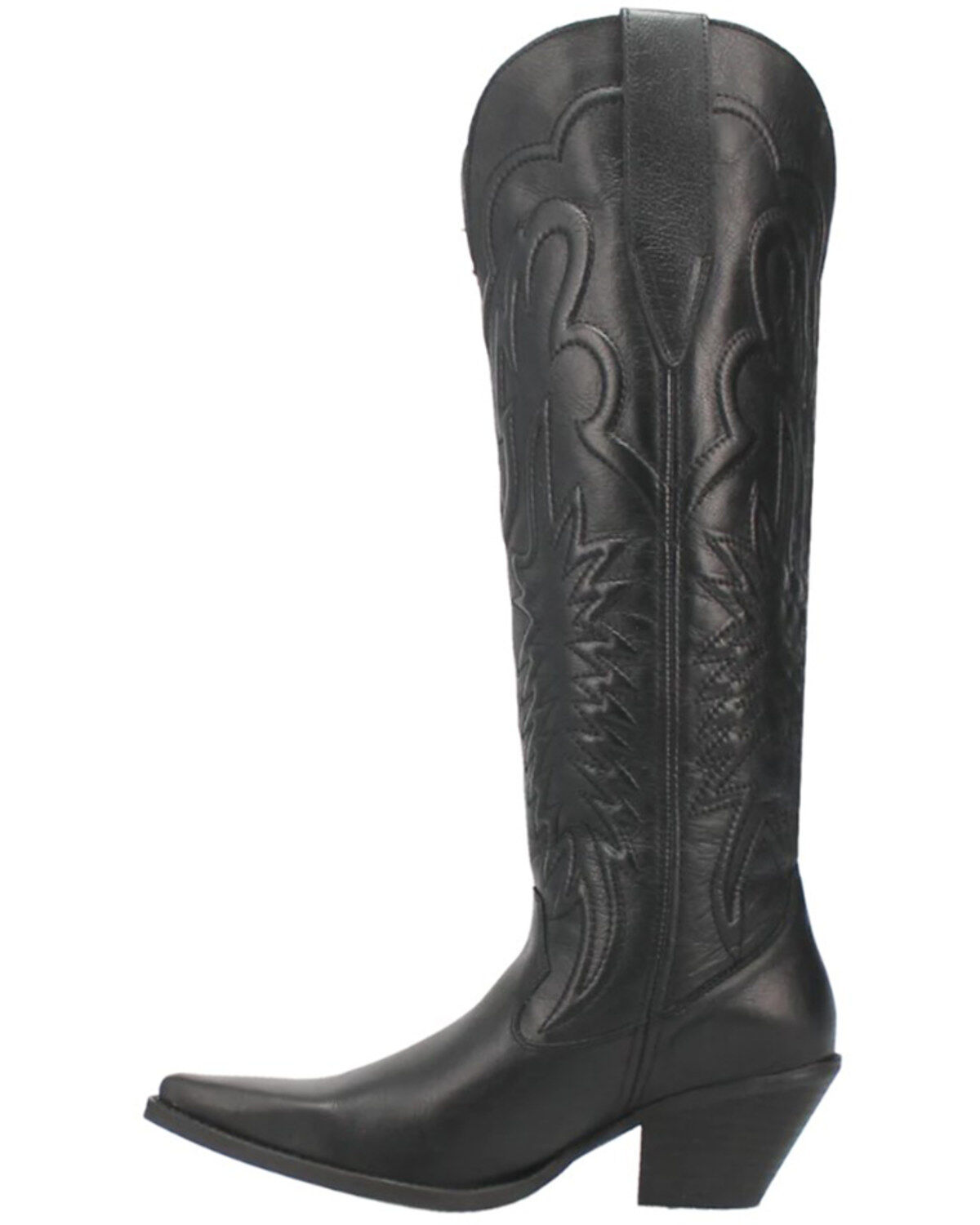 Image #3 - Dingo Women's Raisin Kane Tall Western Boots - Snip Toe, Black, hi-res