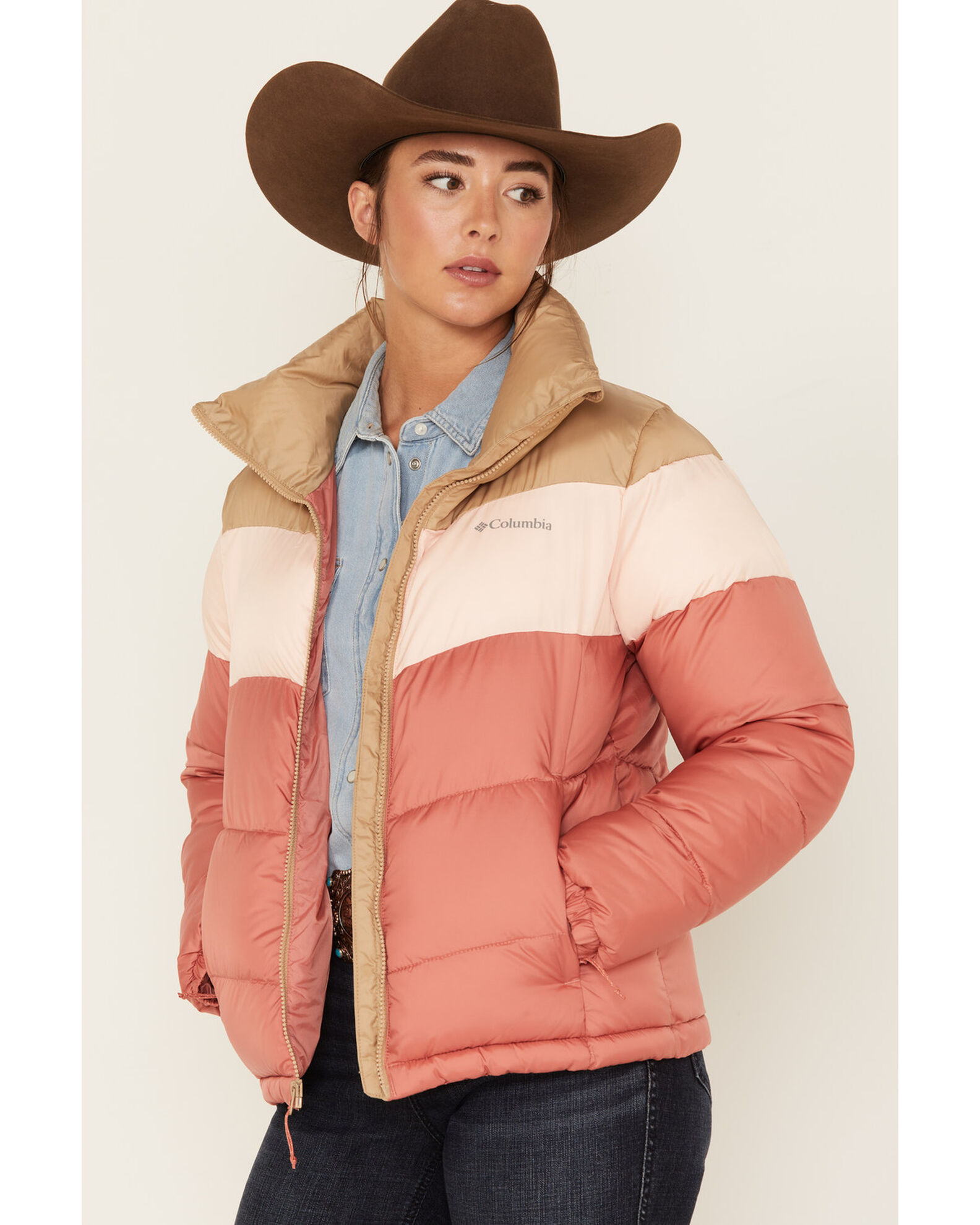 Columbia color block jacket hotsell