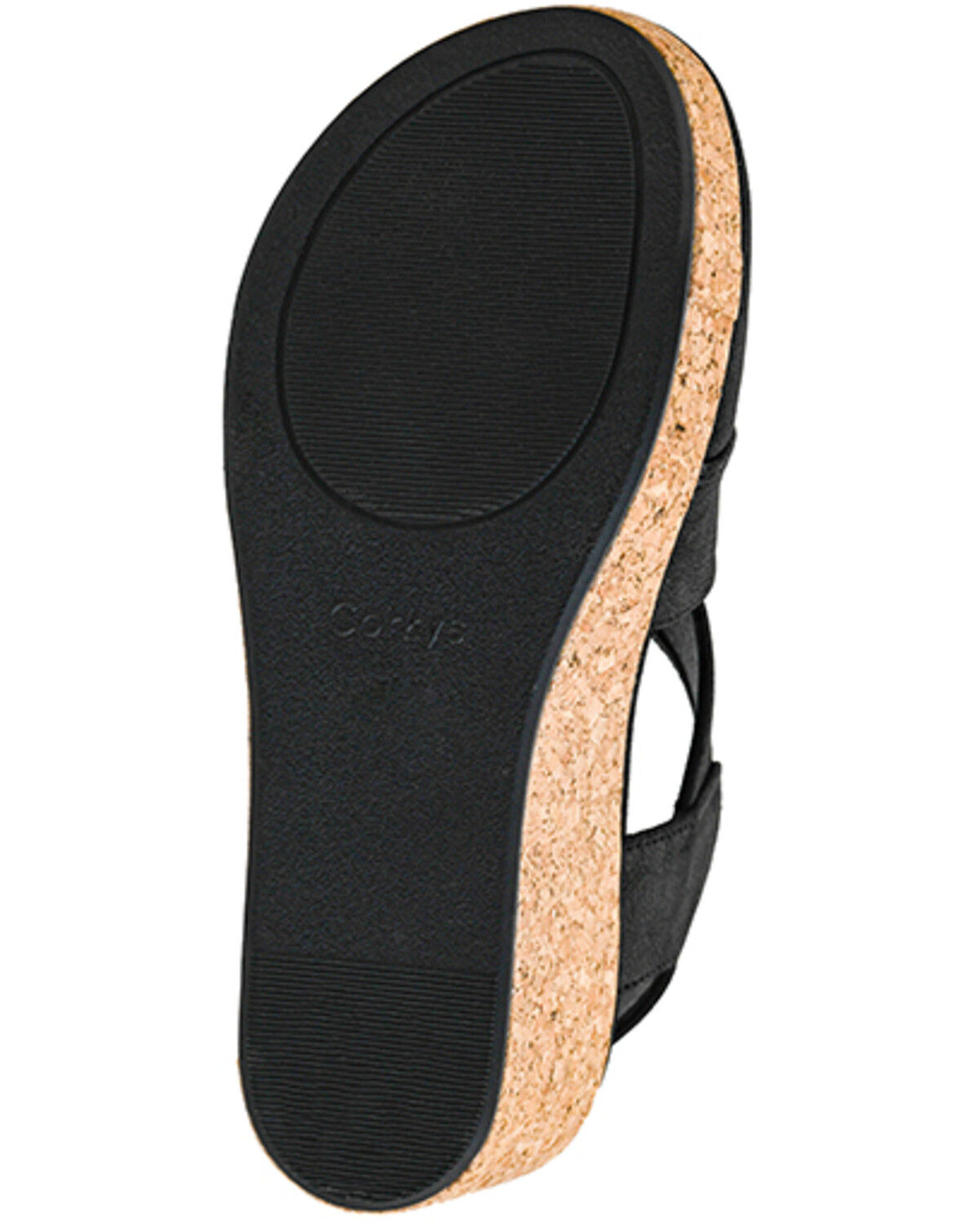 Image #5 - Corkys Women's Case Closed Wedge Shoes, Black, hi-res
