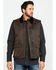 Image #1 - Cripple Creek Men's Enzyme Washed Cotton Concealed Carry Vest, Dark Brown, hi-res