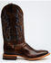 Cody James Men's Duval Western Boots - Broad Square Toe, Brown, hi-res