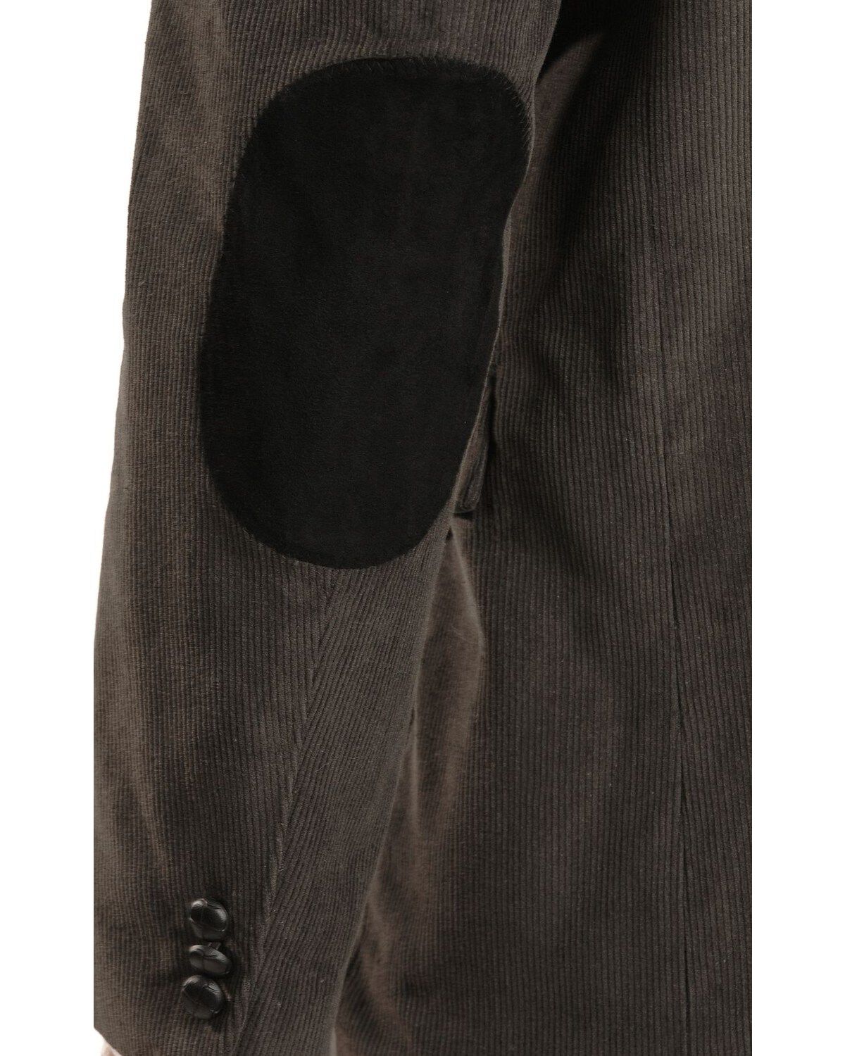 Image #2 - Circle S Men's Corduroy Sport Coat, Grey, hi-res