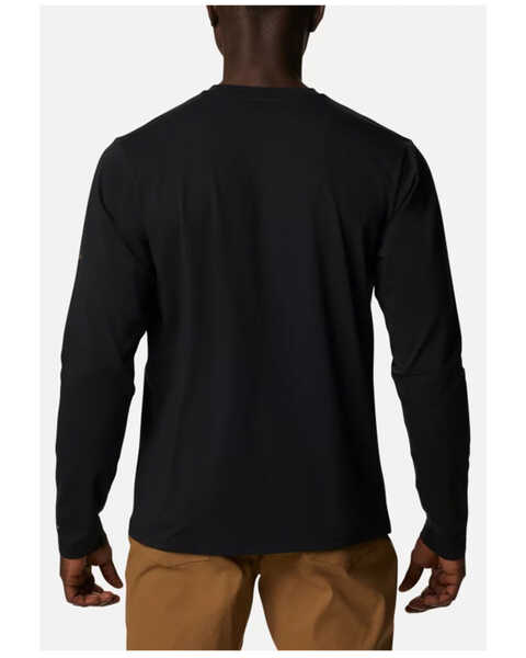 Image #2 - Columbia Men's Sun Trek Hike Graphic Long Sleeve T-Shirt , Black, hi-res