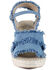 Image #4 - Diba True Women's Grants Ville Wedge Sandals , Blue, hi-res