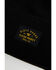 Image #2 - Troll Co Woven Label Beanie, Black, hi-res