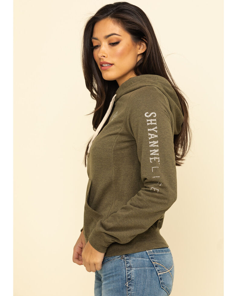 Shyanne Life Women S Solid Logo Hoodie Boot Barn