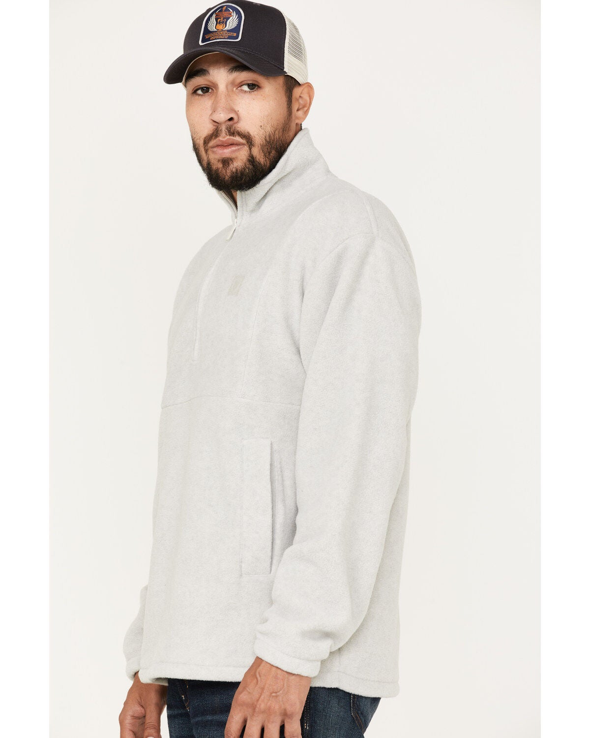 Image #2 - Brixton Men's Half-Zip Fleece Pullover, , hi-res