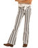 Image #2 - Rock & Roll Denim Girls' Striped Flare Jeans, , hi-res