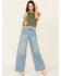 Image #2 - Free People Women's Hayley Racerback Brami, Olive, hi-res