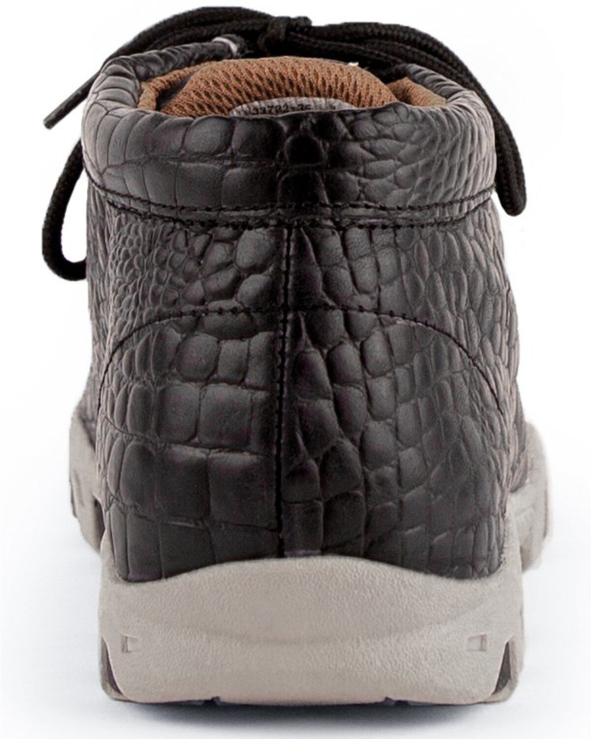 Image #3 - Ferrini Men's Croc Print Rogue Driving Shoes - Moc Toe, , hi-res