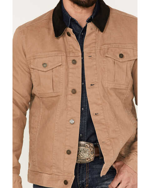 Cody James Men's Ozark Washed Rancher Jacket, Tan, hi-res