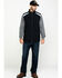 Hawx Men's Black Reflective Softshell Moto Work Vest - Tall , Black, hi-res