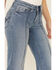 Shyanne Women's Mid-Rise Trouser Riding Jeans, , hi-res