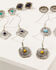 Image #4 - Shyanne Women's Summer Nights 6pc Concho Earring Set, Silver, hi-res