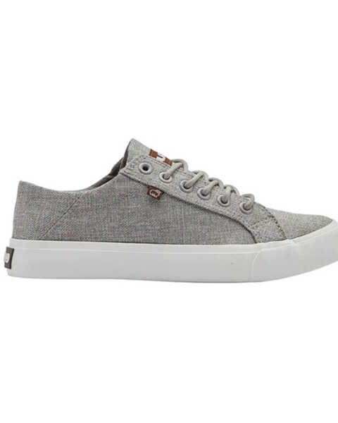Lamo Footwear Girls' Canvas Sneakers, Grey, hi-res