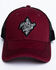 Image #4 - Moonshine Spirit Men's Burgundy Embroidered Logo Mesh Ball Cap, Burgundy, hi-res