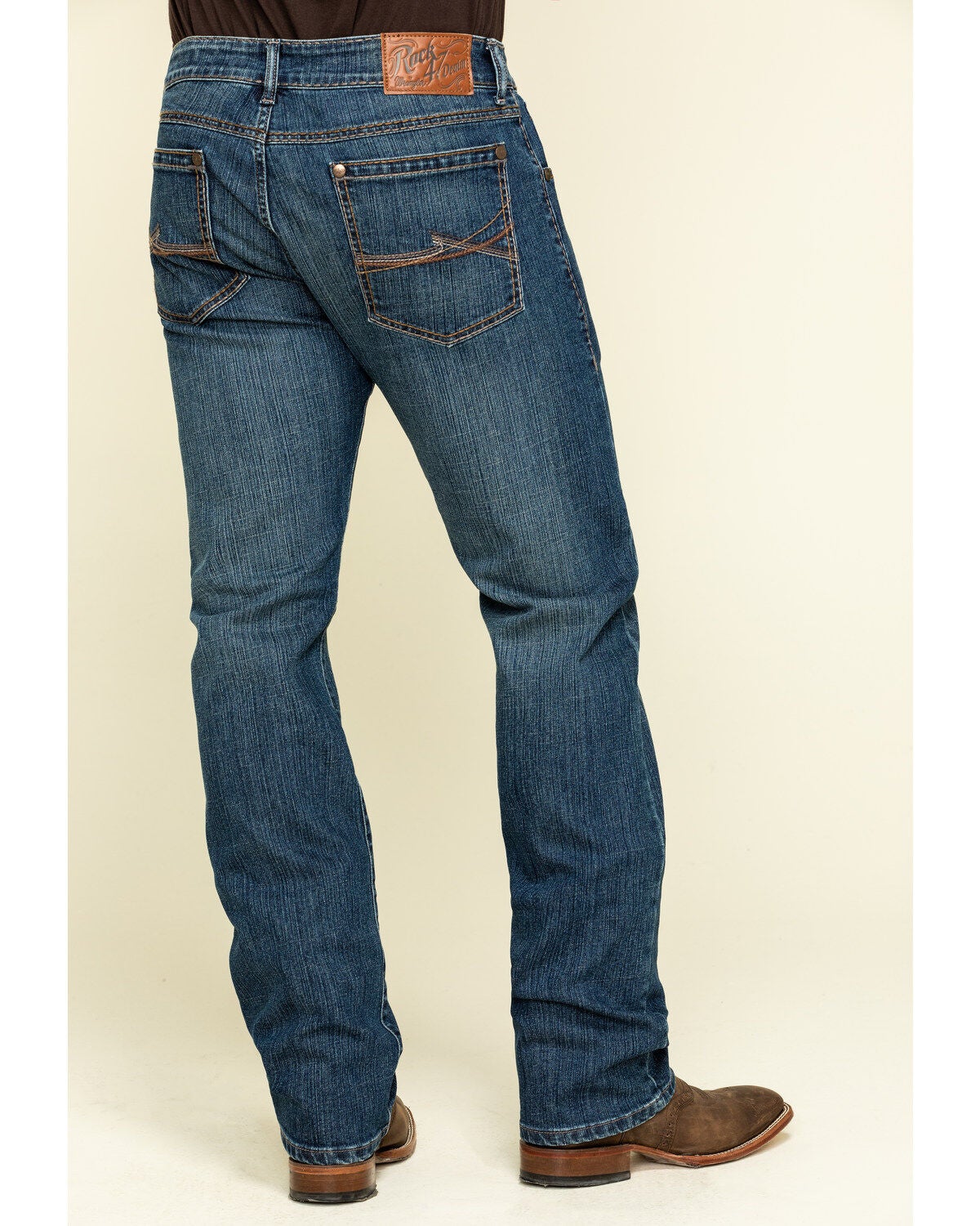 Image #1 - Rock 47 By Wrangler Men's Duet Stretch Slim Straight Jeans , , hi-res