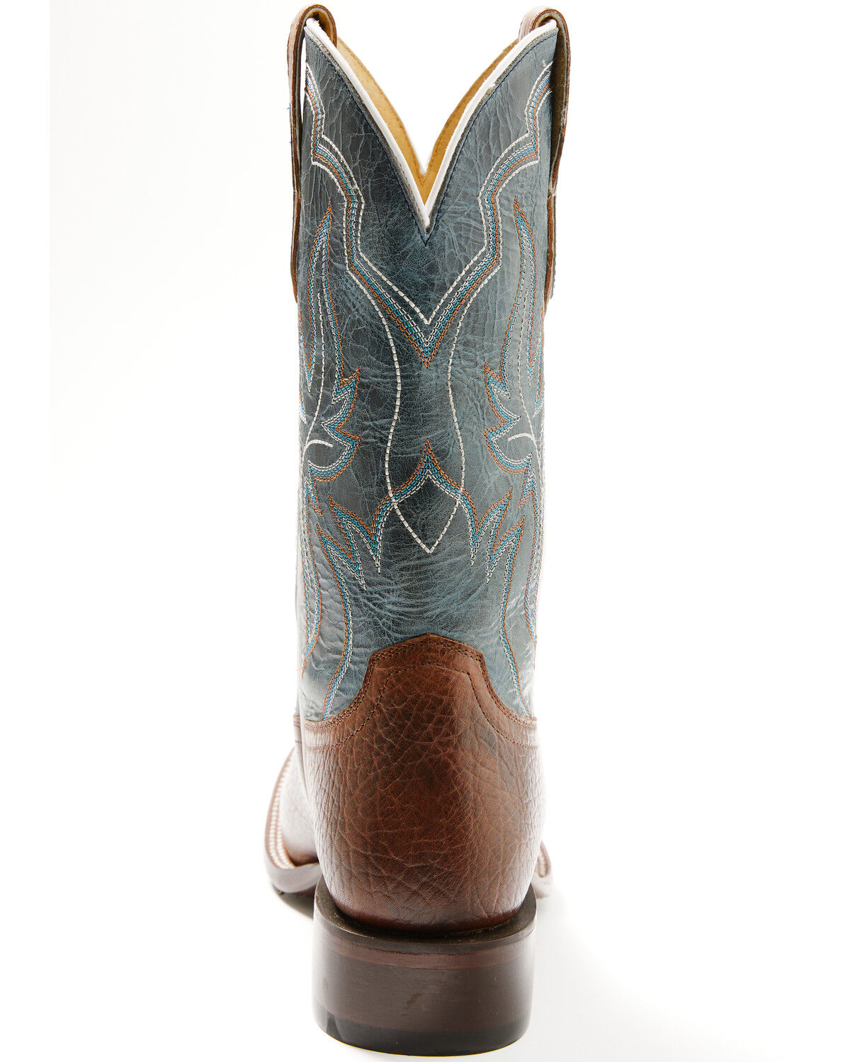 Image #5 - Cody James Men's Harper Western Boots - Broad Square Toe, Blue, hi-res