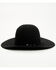 Image #3 - Rodeo King 7X Felt Cowboy Hat, Black, hi-res