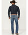 Image #3 - Ariat Men's M7 Peconic Remming Medium Wash Slim Straight Stretch Jeans, Medium Wash, hi-res