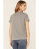 Image #4 - White Crow Women's This Country Needs More Cowboys Graphic Short Sleeve Tee, Charcoal, hi-res