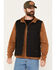 Image #1 - Brothers and Sons Men's Cameron Insulated Snap Vest, Black, hi-res