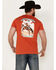Image #1 - Cinch Men's Keep American Cowboy Short Sleeve Graphic T-Shirt, , hi-res