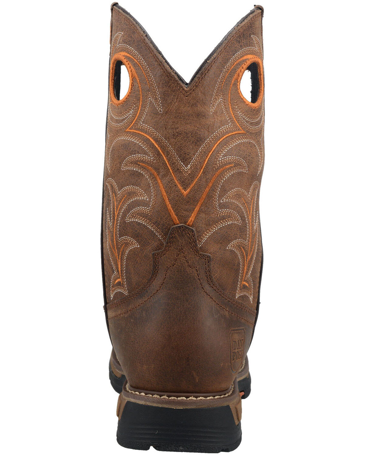 Image #5 - Dan Post Men's Storms Eye Waterproof Western Work Boots - Composite Toe, Brown, hi-res