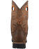 Dan Post Men's Storms Eye Waterproof Western Work Boots - Composite Toe , Brown, hi-res