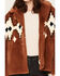 Image #3 - Idyllwind Women's Lusitano Southwestern Print Faux Fur Jacket, Bark, hi-res