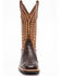 Image #4 - Ariat Men's Brown Platinum Full Quill Ostrich Boots - Square Toe, , hi-res