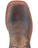 Image #2 - Smoky Mountain Boys' Buffalo Western Boots - Broad Square Toe, Brown, hi-res
