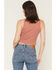 Image #4 - Originality Women's Steer Graphic Tank, Rust Copper, hi-res