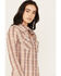 Image #2 - Wrangler Women's Plaid Western Snap Shirt, , hi-res