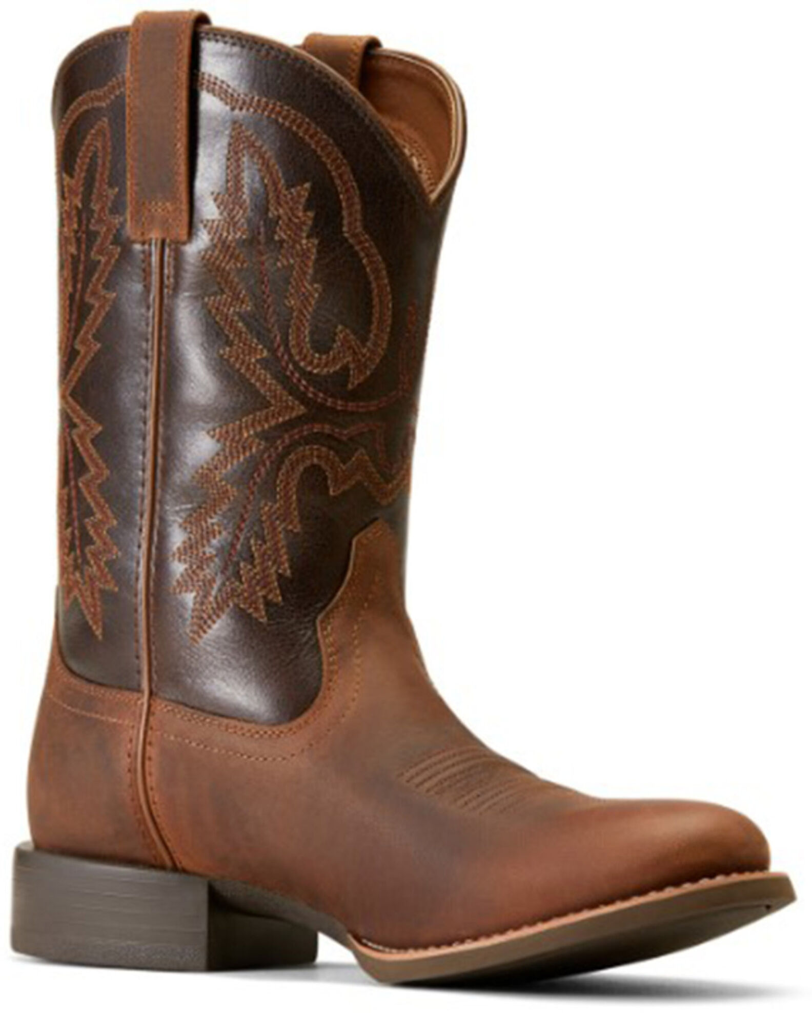 Ariat men's round toe boots top