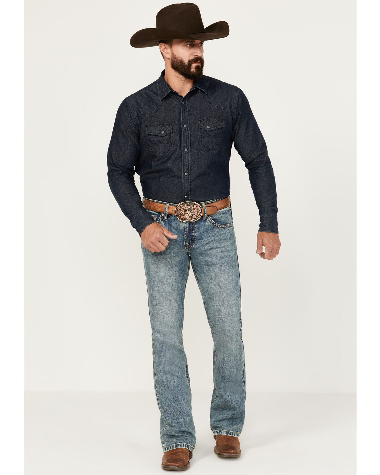 Rock and roll denim pistol bootcut on sale