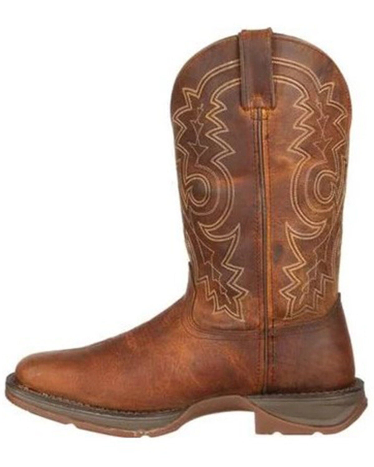 Durango Army Green USA Print Western Boot – Square Toe, 1.5” Heel, Soft Mesh Lined Men's Boot